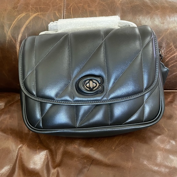 Coach Pillow Madison Shoulder Bag With Quilting - Picture 8 of 8